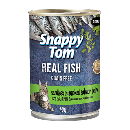 Snappy Tom Sardine in Smoked Salmon Jelly